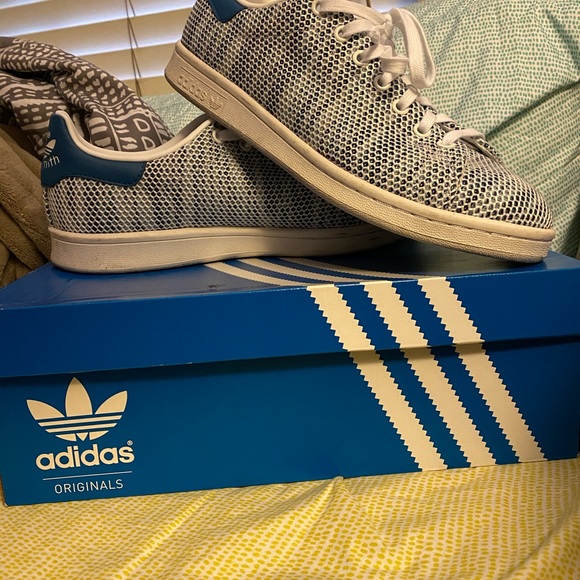 USED MEN’s Adidas STAN SMITH Mesh size 10 - Picture 5 of 16